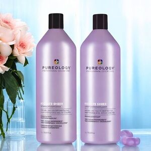 PUREOLOGY Hydrate SHEER Shampoo + Conditioner 33.8fl oz each